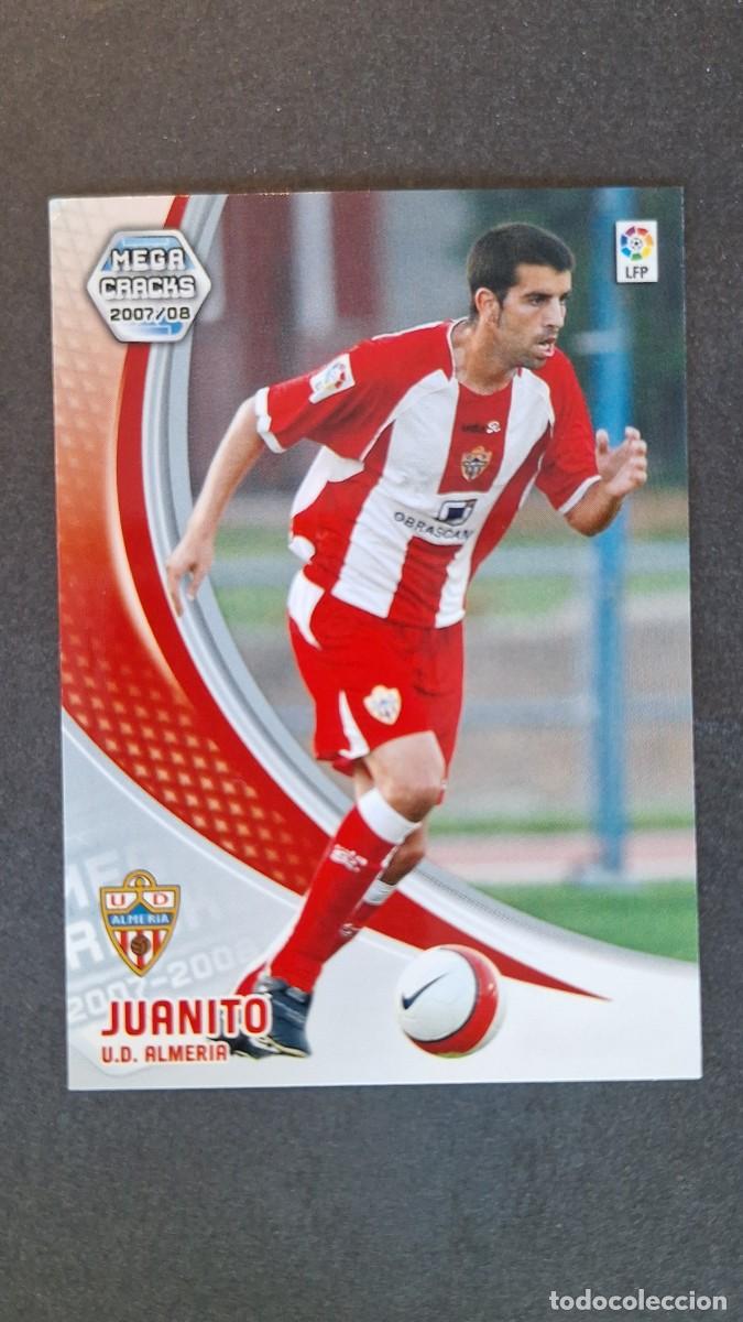 Cromos de F&uacute;tbol: L3 JUANITO U. D. ALMERIA NUEVA FICHA 6 BIS PANINI MEGACRACKS 2007 2008 07 08