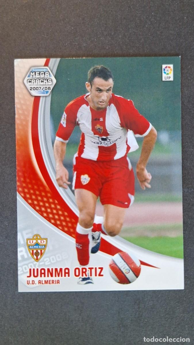 Cromos de F&uacute;tbol: L3 JUANMA ORTIZ U. D. ALMERIA NUEVA FICHA 10 BIS PANINI MEGACRACKS 2007 2008 07 08