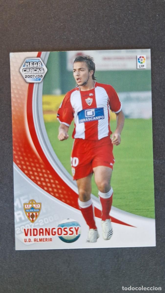 Cromos de F&uacute;tbol: L3 VIDANGOSSY U. D. ALMERIA NUEVA FICHA 15 BIS PANINI MEGACRACKS 2007 2008 07 08