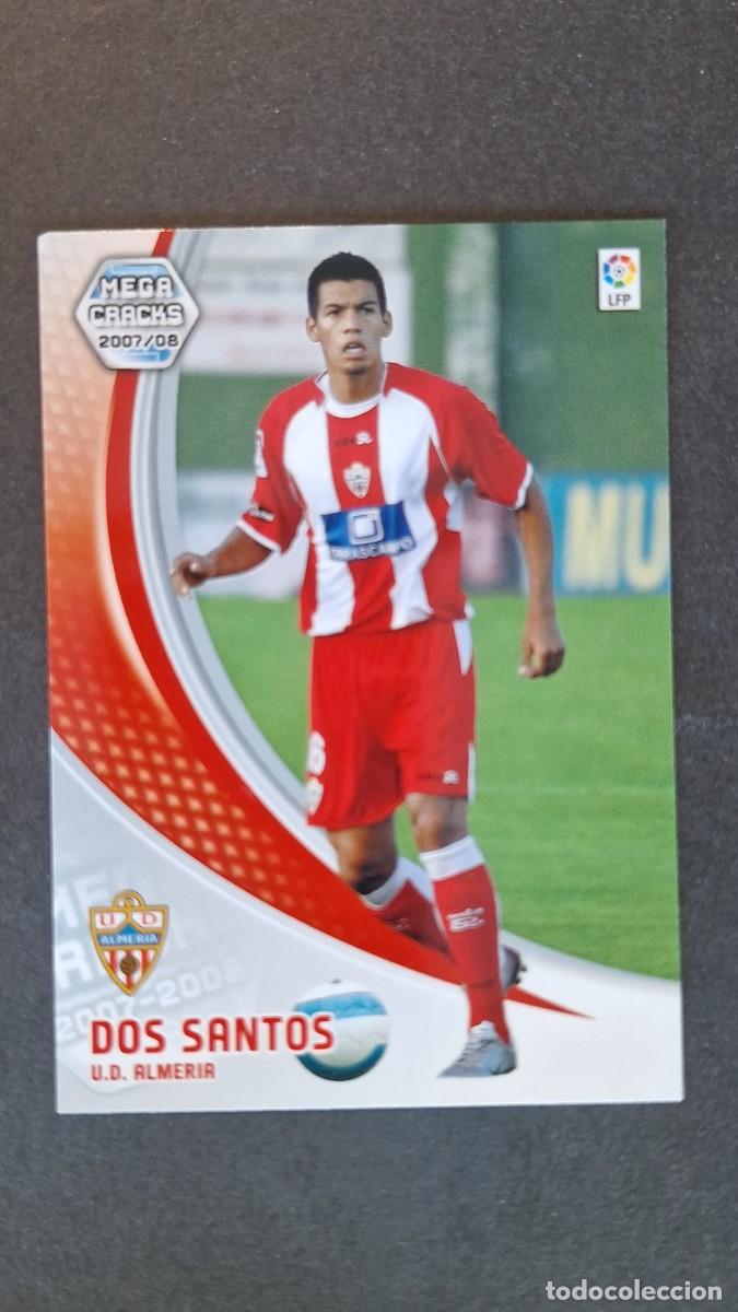 Cromos de F&uacute;tbol: L3 DOS SANTOS U. D. ALMERIA NUEVA FICHA 16 BIS PANINI MEGACRACKS 2007 2008 07 08