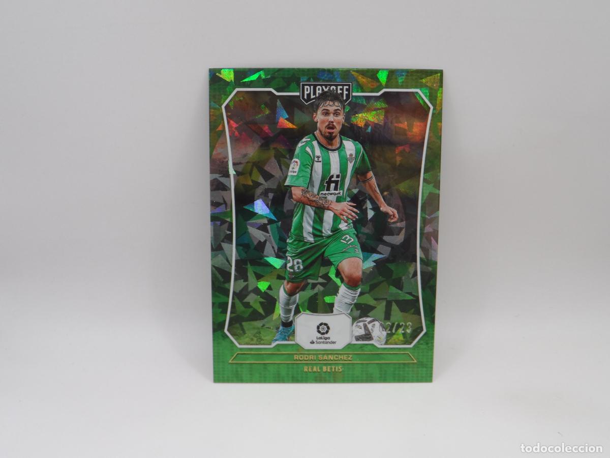Cromos de F&uacute;tbol: 68 NUMERADA /23 RODRI SANCHEZ CRACKED ICE PANINI PLAYOFF CHRONICLES SOCCER 2022 2023 22 23