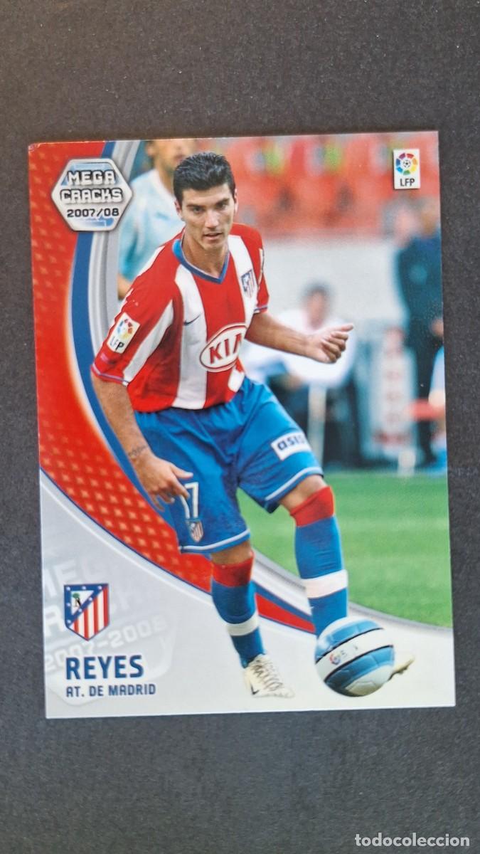 Cromos de F&uacute;tbol: L3 REYES ATLETICO DE MADRID NUEVA FICHA 50 BIS PANINI MEGACRACKS 2007 2008 07 08