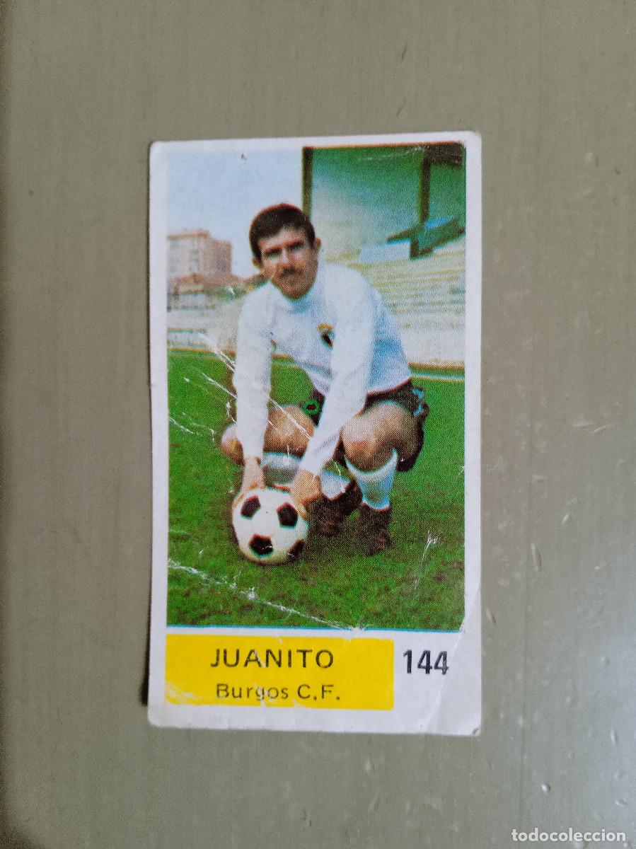 Cromos de F&uacute;tbol: JUANITO BURGOS C.FUTBOL