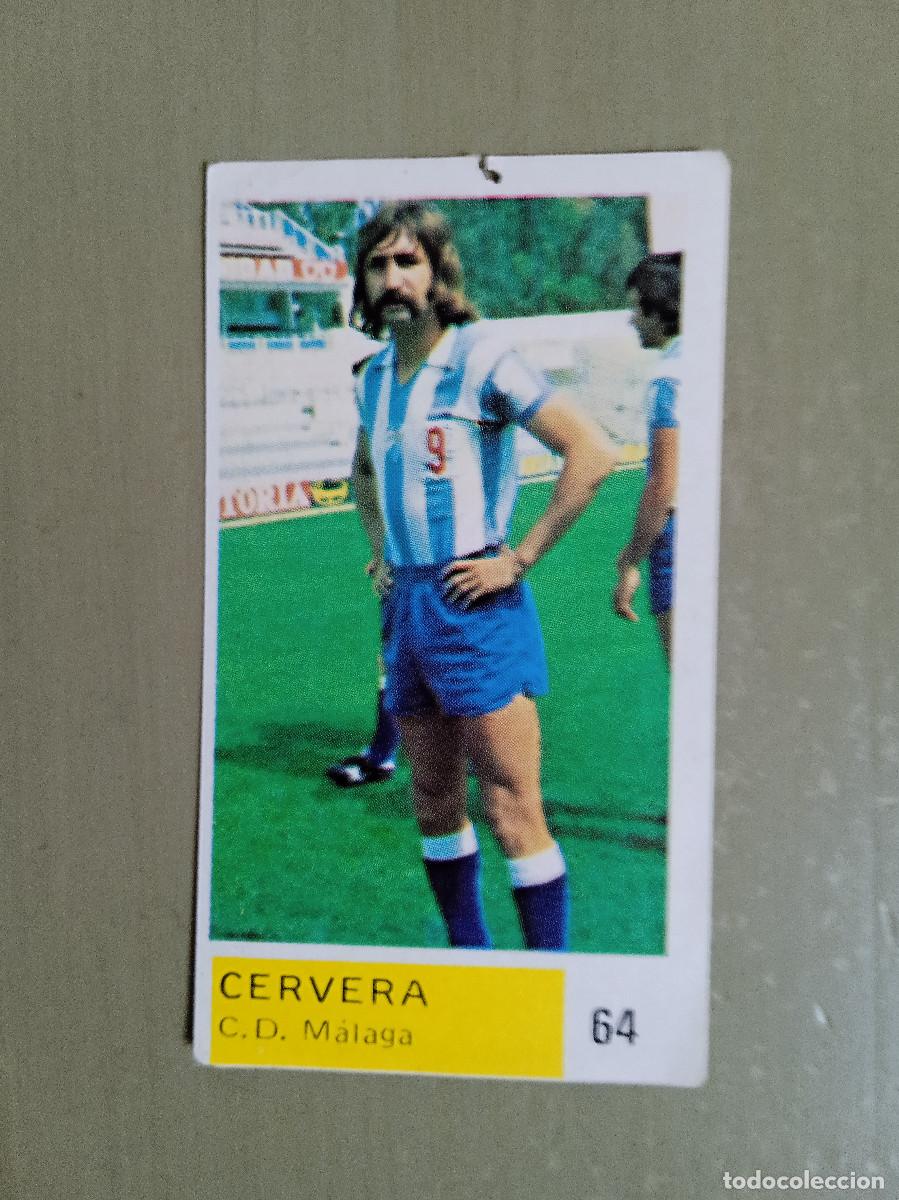 Cromos de F&uacute;tbol: CERVERA C.D MALAGA FUTBOL