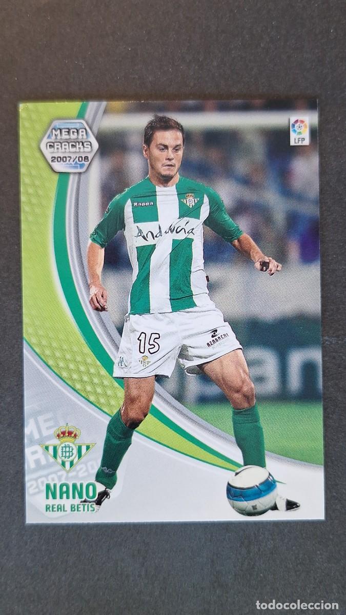 Cromos de F&uacute;tbol: L3 NANO REAL BETIS BALOMPIE NUEVA FICHA 78 BIS PANINI MEGACRACKS 2007 2008 07 08