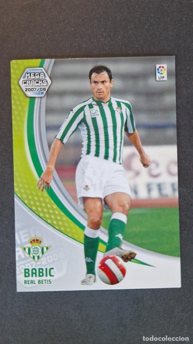 Cromos de F&uacute;tbol: L3 BABIC REAL BETIS BALOMPIE NUEVA FICHA 79 BIS PANINI MEGACRACKS 2007 2008 07 08