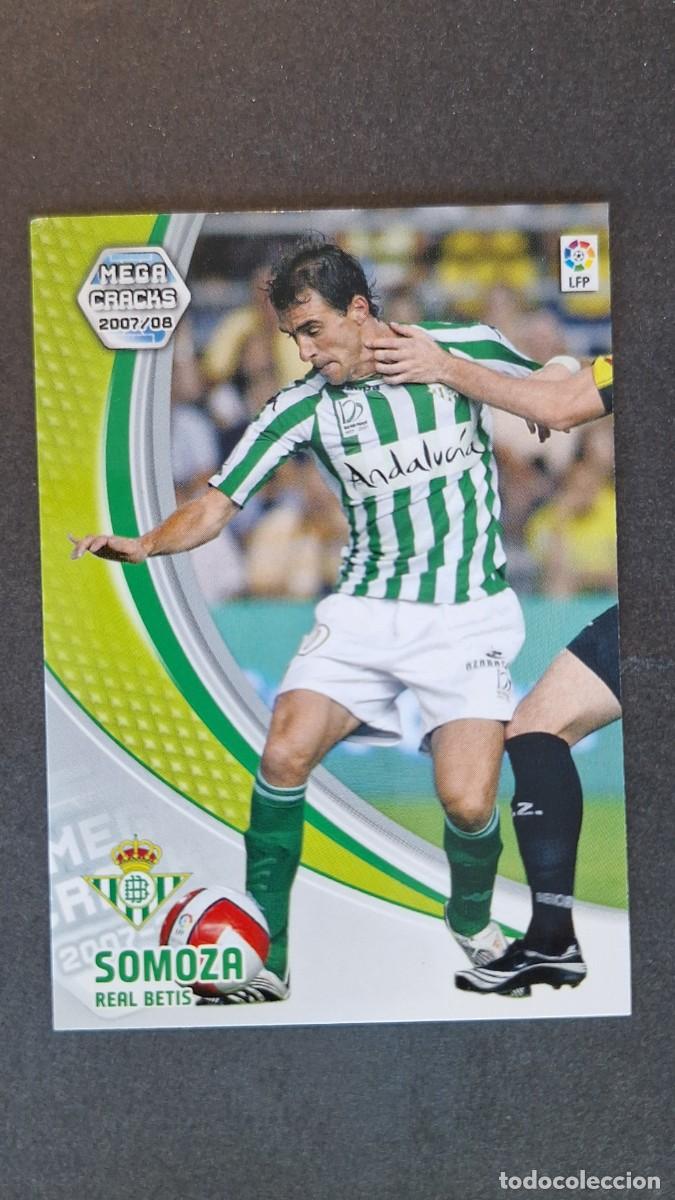 Cromos de F&uacute;tbol: L3 SOMOZA REAL BETIS BALOMPIE NUEVA FICHA 81 BIS PANINI MEGACRACKS 2007 2008 07 08
