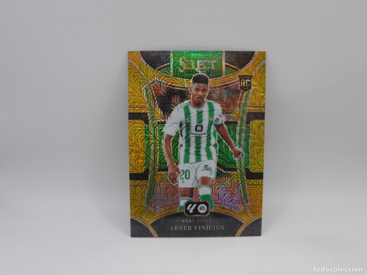 Cromos de F&uacute;tbol: 164 ABNER VINICIUS ROOKIE NUMERADA /10 GOLD MOJO BETIS PANINI SELECT LIGA 2023 2024 23 24 PRIZM