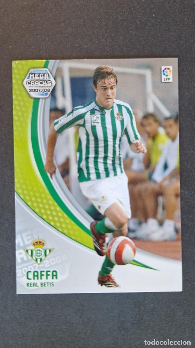 Cromos de F&uacute;tbol: L3 CAFFA REAL BETIS BALOMPIE NUEVA FICHA 85 BIS PANINI MEGACRACKS 2007 2008 07 08