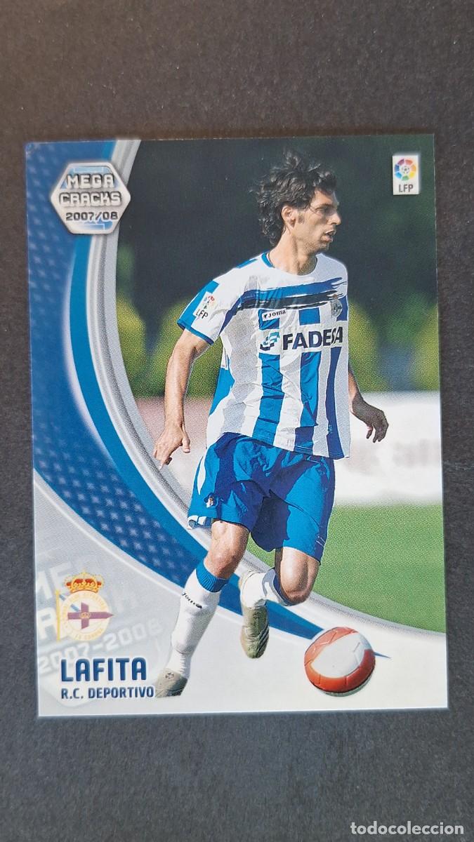 Cromos de F&uacute;tbol: L3 LAFITA DEPORTIVO DE LA CORU&Ntilde;A NUEVA FICHA 105 BIS PANINI MEGACRACKS 2007 2008 07 08