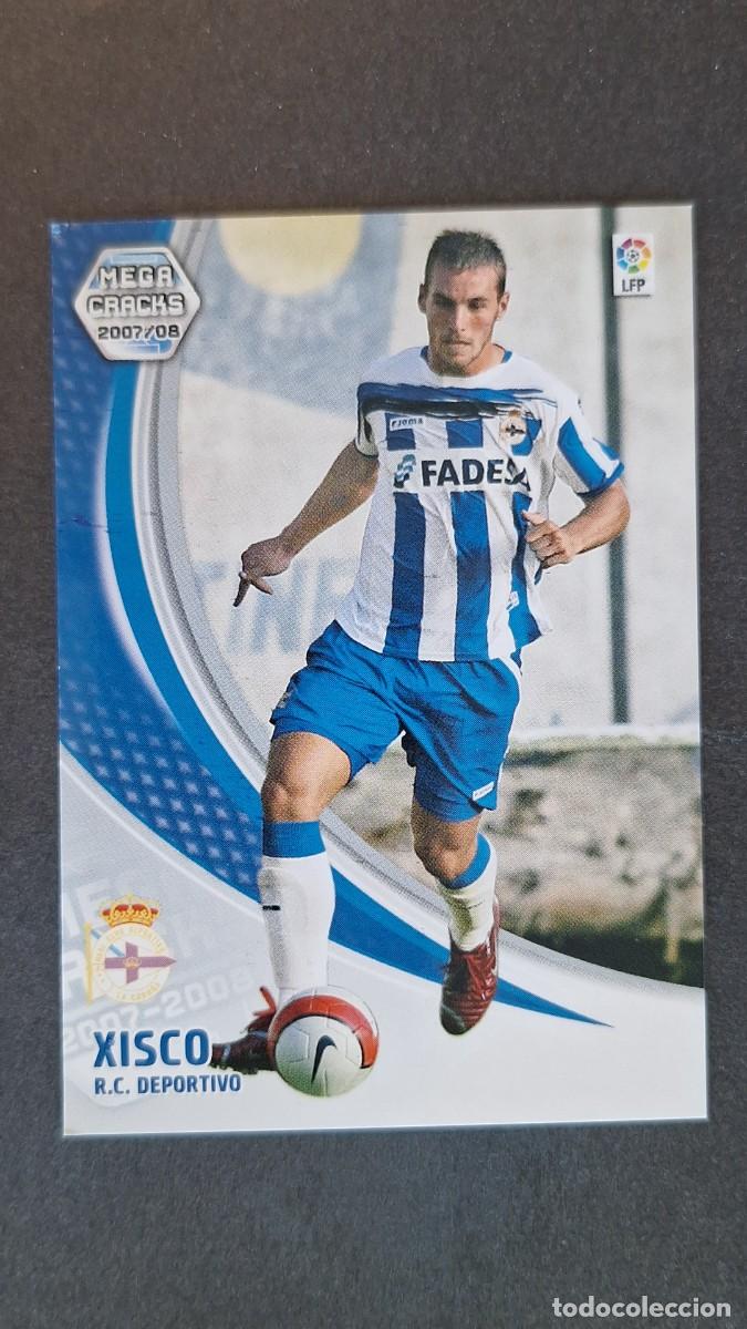Cromos de F&uacute;tbol: L3 XISCO DEPORTIVO DE LA CORU&Ntilde;A NUEVA FICHA 108 BIS PANINI MEGACRACKS 2007 2008 07 08
