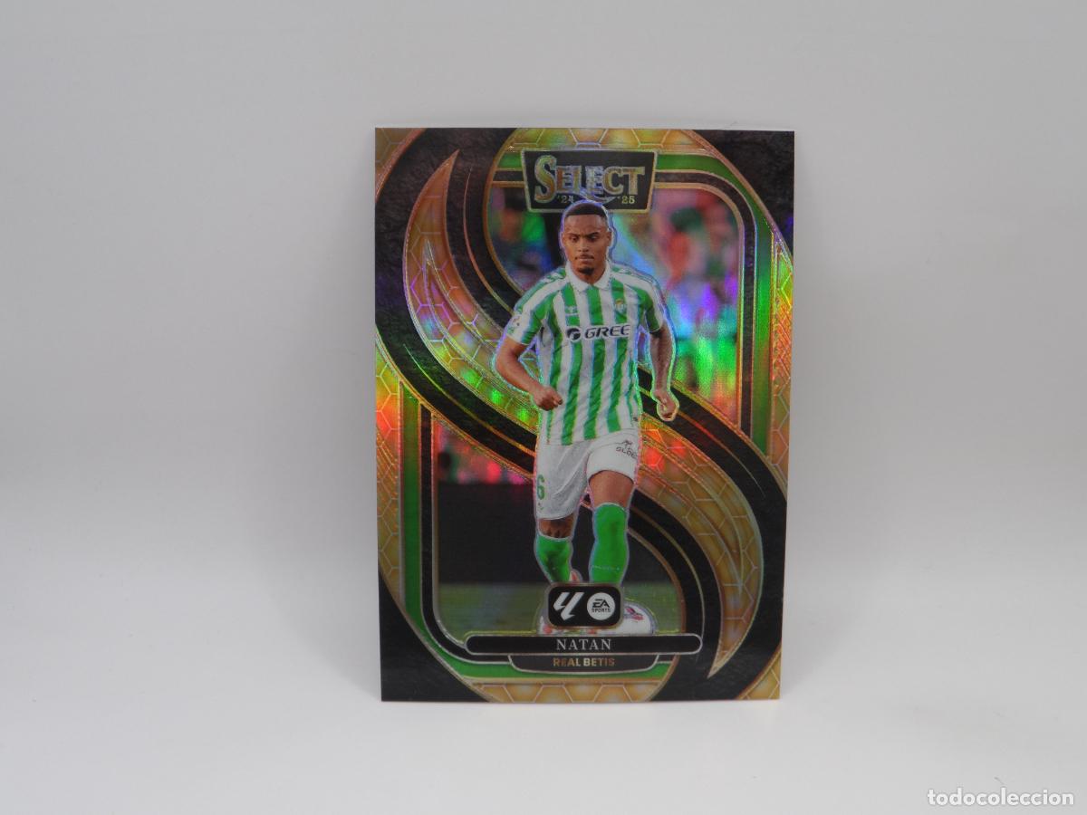 Cromos de F&uacute;tbol: 134 NATAN PARALELA HONEYCOMB BETIS PANINI SELECT 2024 2025 24 25 COLMENA PRIZM
