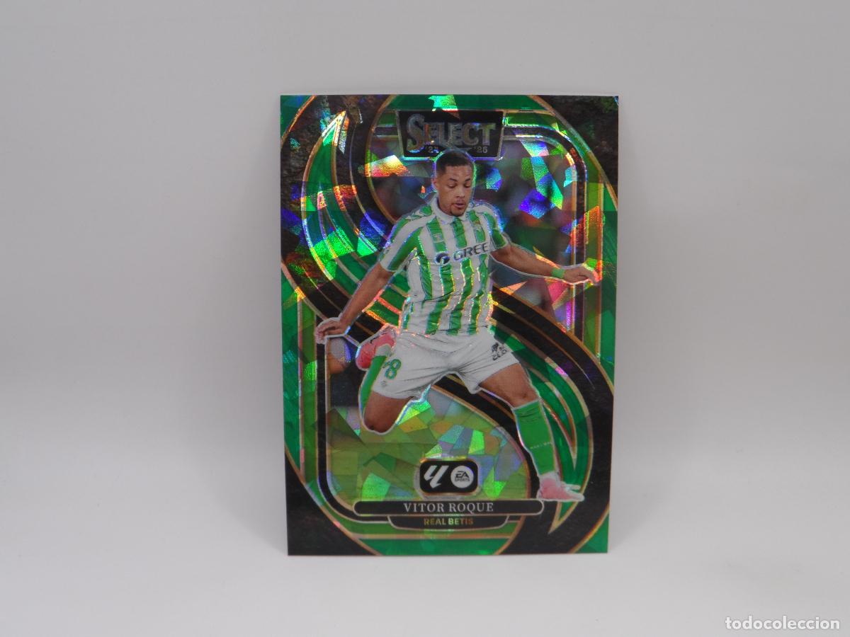 Cromos de F&uacute;tbol: 131 VITOR ROQUE PARALELA GREEN ICE BETIS PANINI SELECT LIGA 2024 2025 24 25