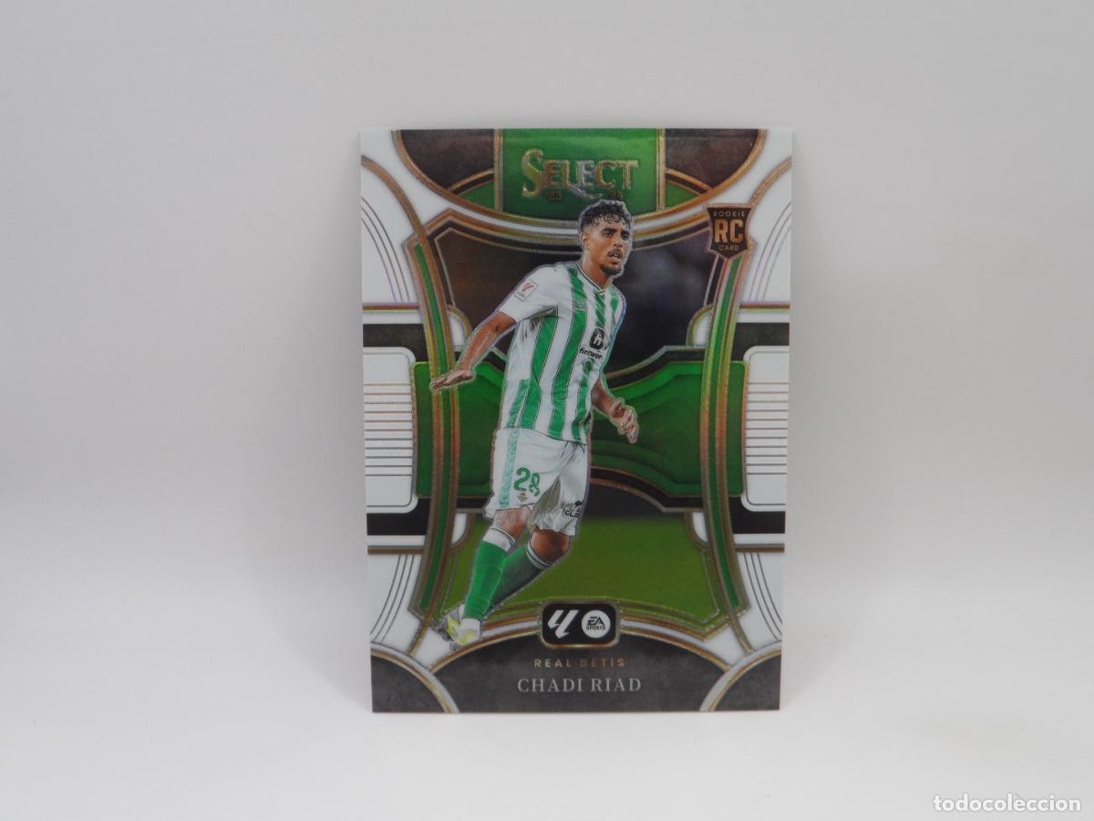 Cromos de F&uacute;tbol: 166 CHADI RIAD ROOKIE NUMERADA /20 WHITE BETIS PANINI SELECT LIGA 2023 2024 23 24 PRIZM