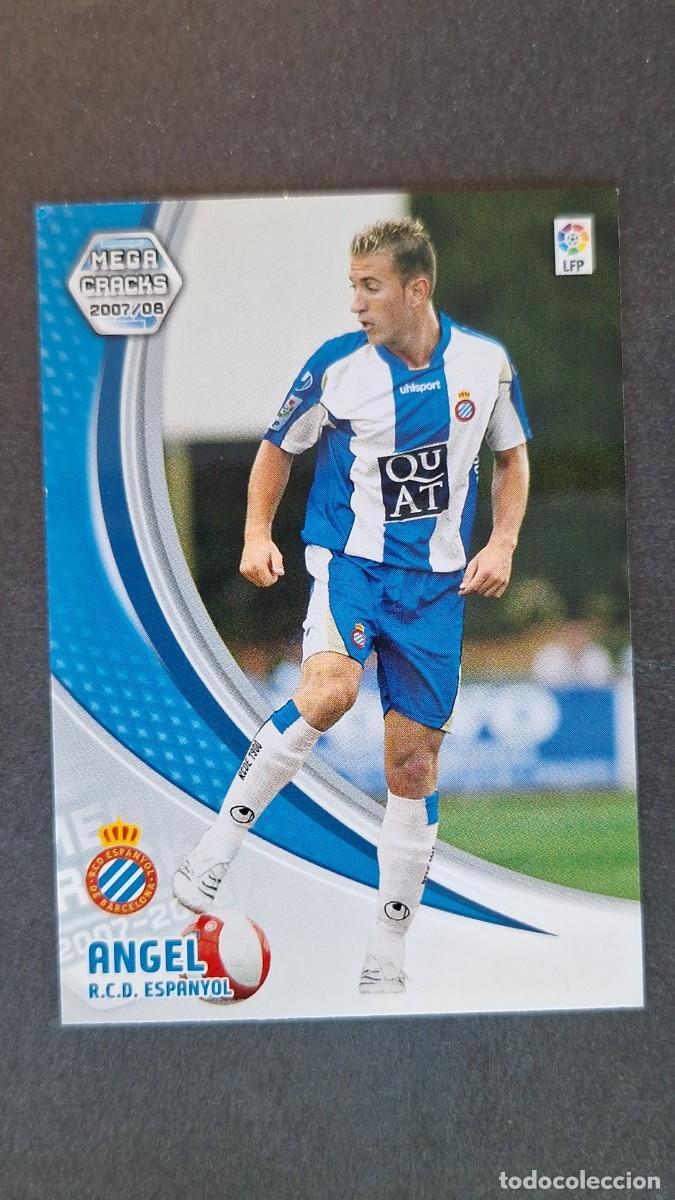 Cromos de F&uacute;tbol: L3 ANGEL R. C. D. ESPA&Ntilde;OL NUEVA FICHA 117 BIS PANINI MEGACRACKS 2007 2008 07 08