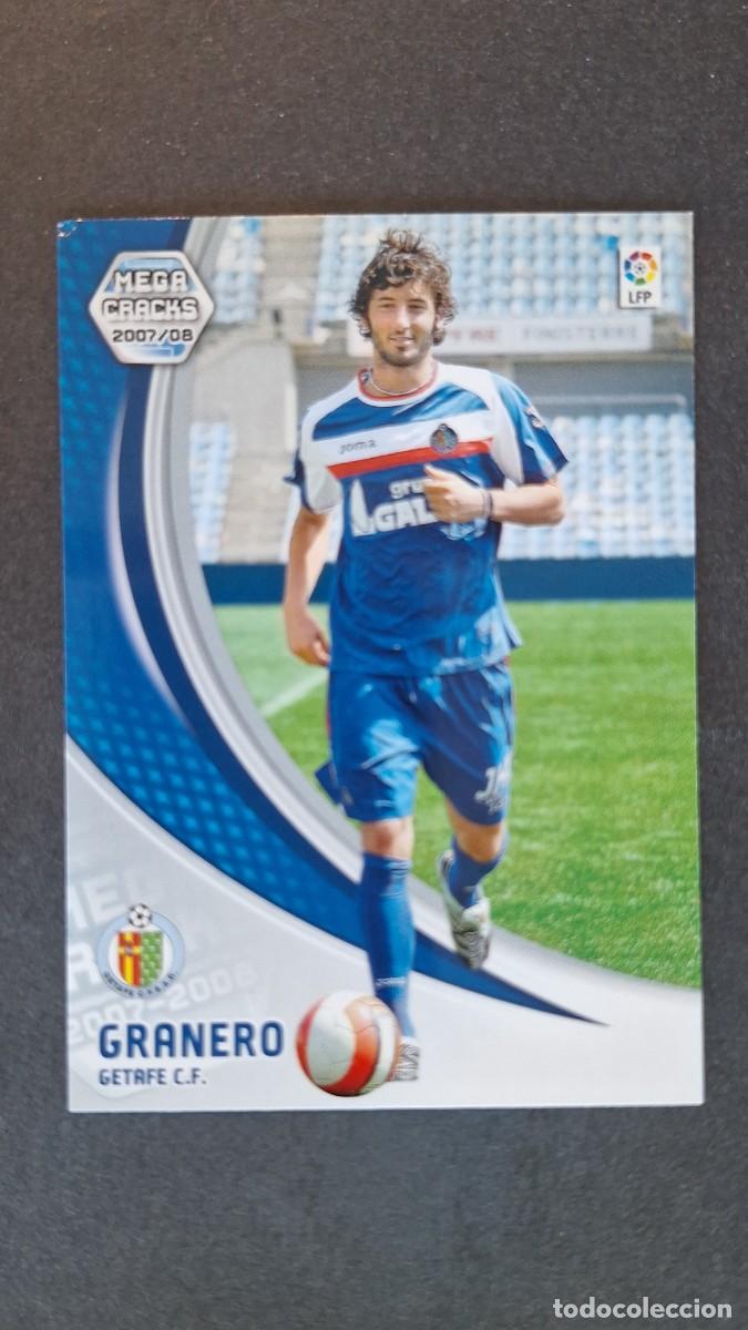 Cromos de F&uacute;tbol: L3 GRANERO GETAFE C. F. NUEVA FICHA 136 BIS PANINI MEGACRACKS 2007 2008 07 08