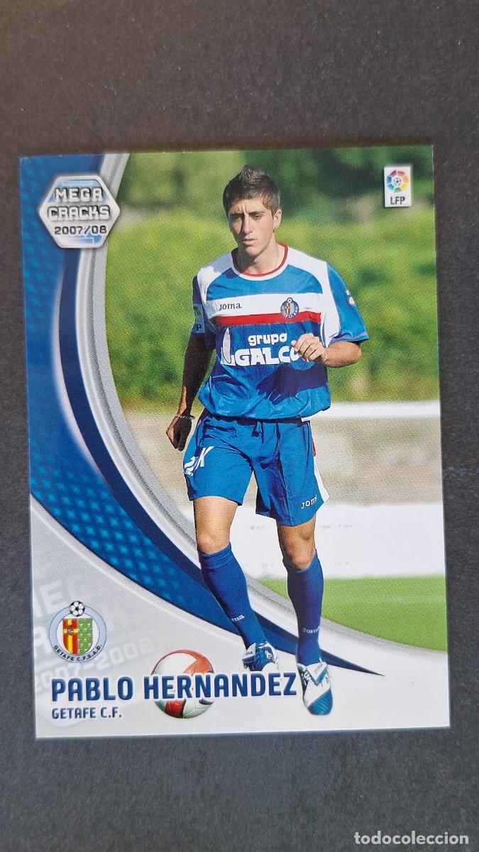 Figurine di Calcio: L3 PABLO HERNANDEZ GETAFE C. F. NUEVA FICHA 144 BIS PANINI MEGACRACKS 2007 2008 07 08