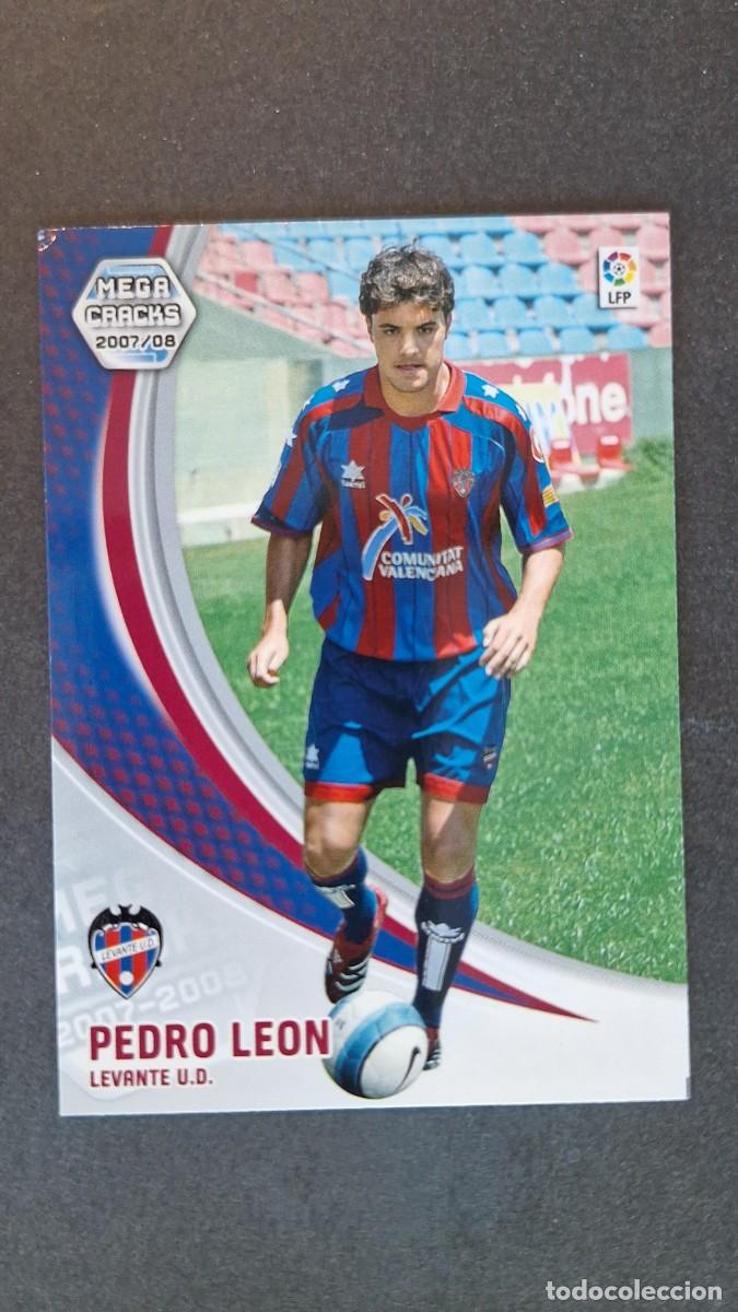 Figurine di Calcio: L3 PEDRO LEON LEVANTE U. D. NUEVA FICHA 153 BIS PANINI MEGACRACKS 2007 2008 07 08