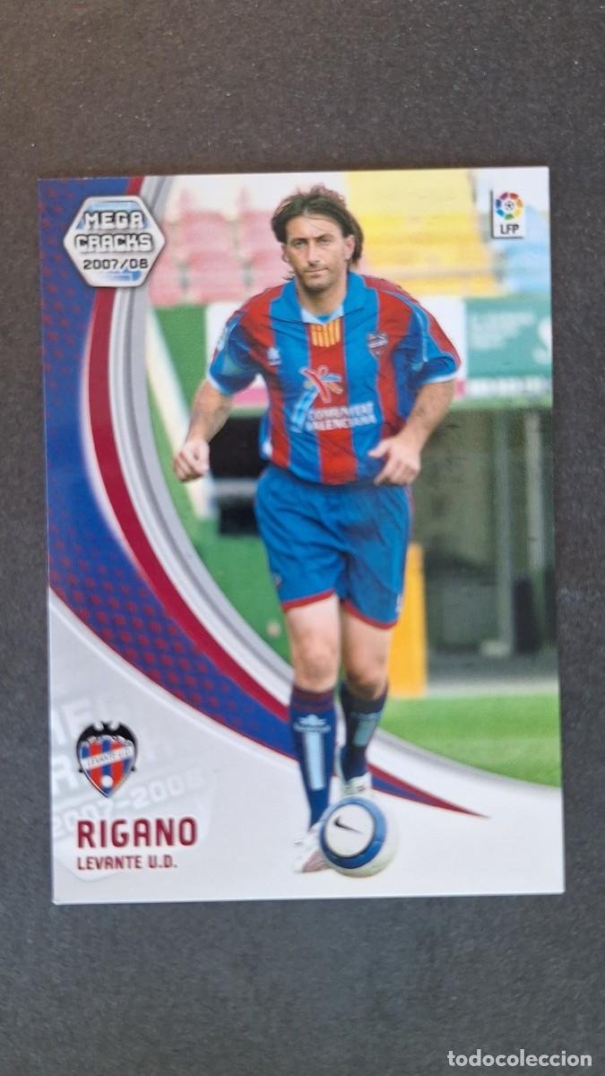 Figurine di Calcio: L3 RIGANO LEVANTE U. D. NUEVA FICHA 161 BIS PANINI MEGACRACKS 2007 2008 07 08