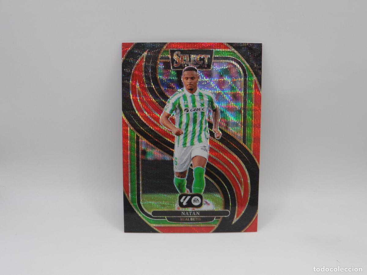 Figurine di Calcio: 134 NATAN NUMERADA /59 RED WAVE BETIS PANINI SELECT LIGA 2024 2025 24 25 PRIZM