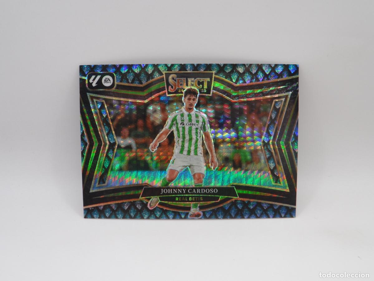 Figurine di Calcio: 230 JOHNNY CARDOSO NUMERADA /28 DRAGON FIELD LEVEL BETIS PANINI SELECT LIGA 2024 2025 24 25