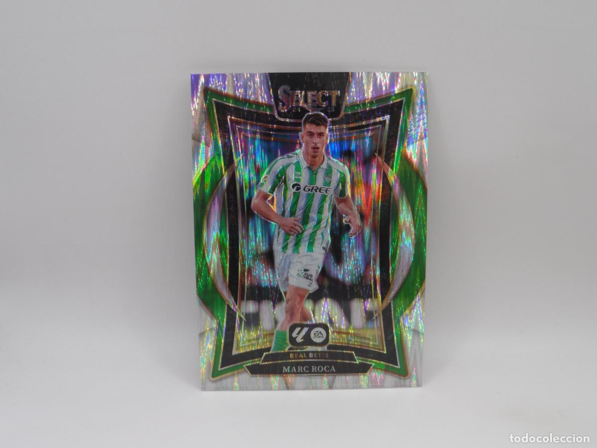 Cromos de Futebol: 38 MARC ROCA PARALELA FLASH BETIS PANINI SELECT LIGA 2024 2025 24 25 PRIZM