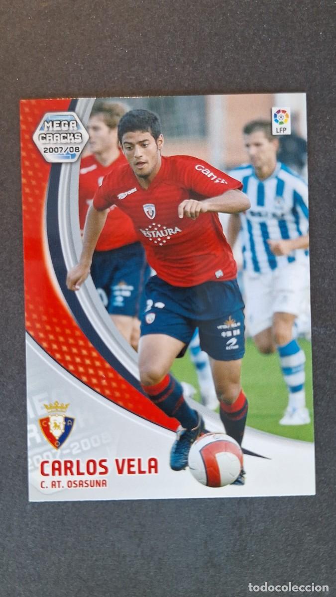 Cromos de Futebol: L3 CARLOS VELA C. A. OSASUNA NUEVA FICHA 231 BIS PANINI MEGACRACKS 2007 2008 07 08