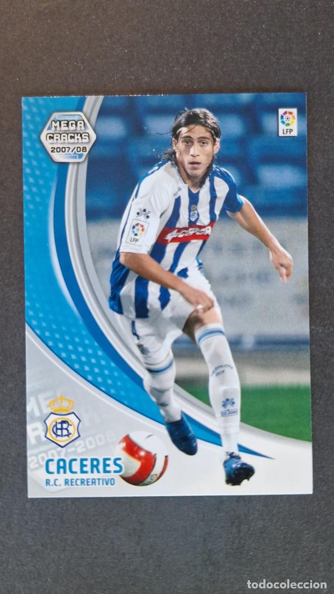 Cromos de Futebol: L3 CACERES RECREATIVO DE HUELVA NUEVA FICHA 258 BIS PANINI MEGACRACKS 2007 2008 07 08