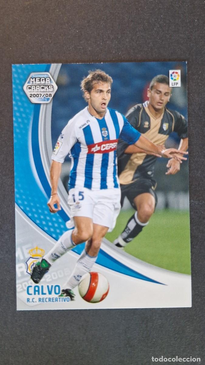 Cromos de Futebol: L3 CALVO RECREATIVO DE HUELVA NUEVA FICHA 260 BIS PANINI MEGACRACKS 2007 2008 07 08