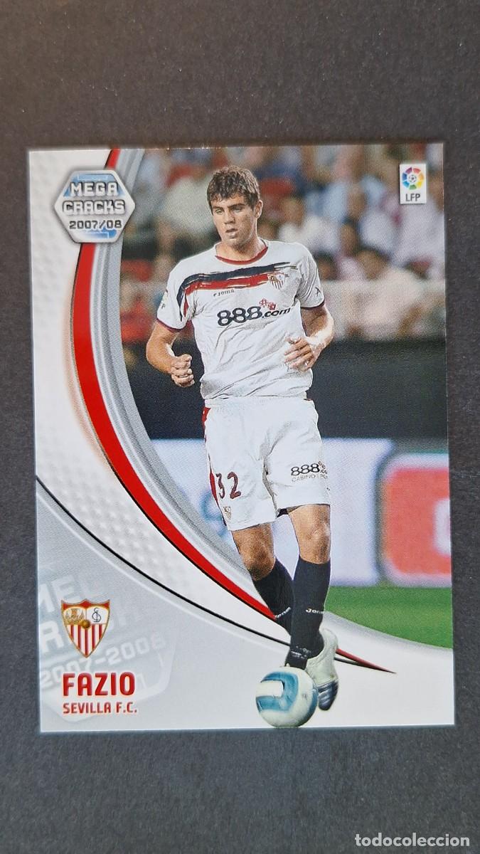 Cromos de Futebol: L3 FAZIO SEVILLA F. C. NUEVA FICHA 274 BIS PANINI MEGACRACKS 2007 2008 07 08