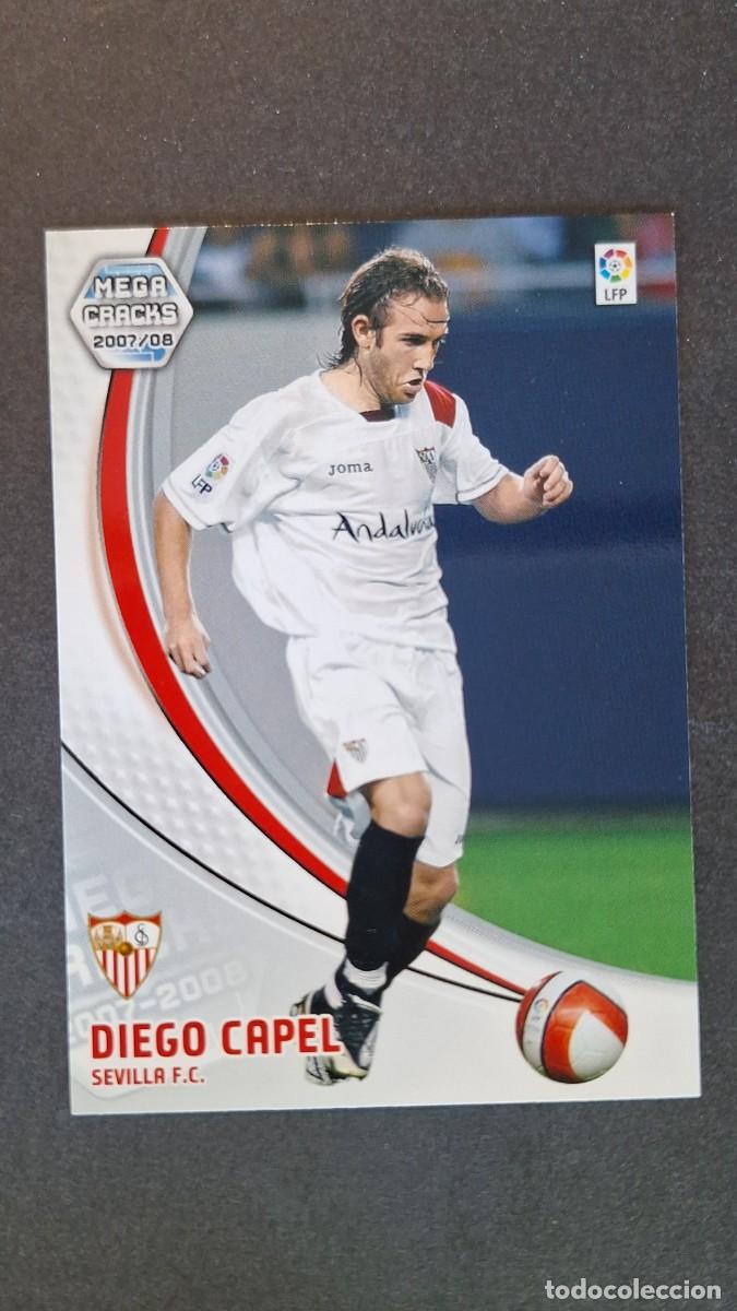 Cromos de F&uacute;tbol: L3 DIEGO CAPEL SEVILLA F. C. NUEVA FICHA 285 BIS PANINI MEGACRACKS 2007 2008 07 08