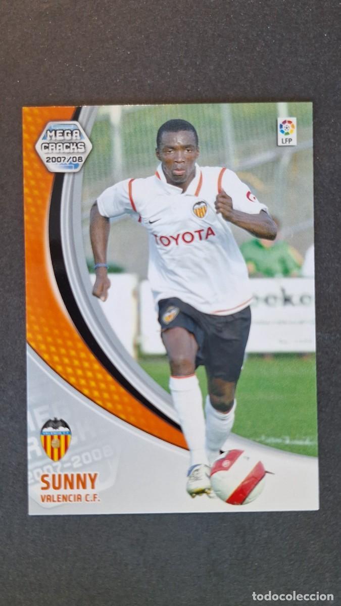 Cromos de F&uacute;tbol: L3 SUNNY VALENCIA C. F. NUEVA FICHA 299 BIS PANINI MEGACRACKS 2007 2008 07 08
