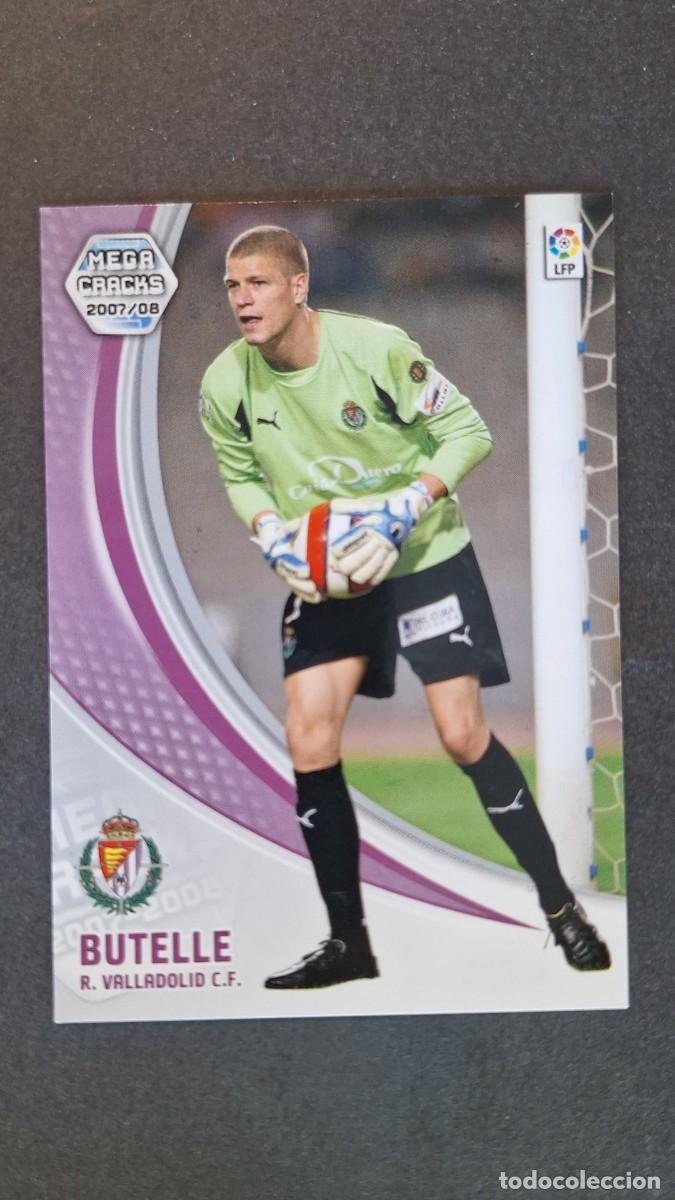 Cromos de F&uacute;tbol: L3 BUTELLE REAL VALLADOLID NUEVA FICHA 308 BIS PANINI MEGACRACKS 2007 2008 07 08