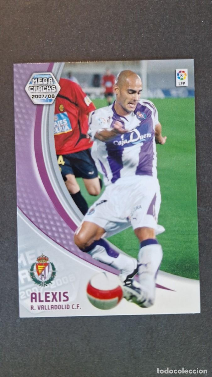 Cromos de F&uacute;tbol: L3 ALEXIS REAL VALLADOLID NUEVA FICHA 311 BIS PANINI MEGACRACKS 2007 2008 07 08