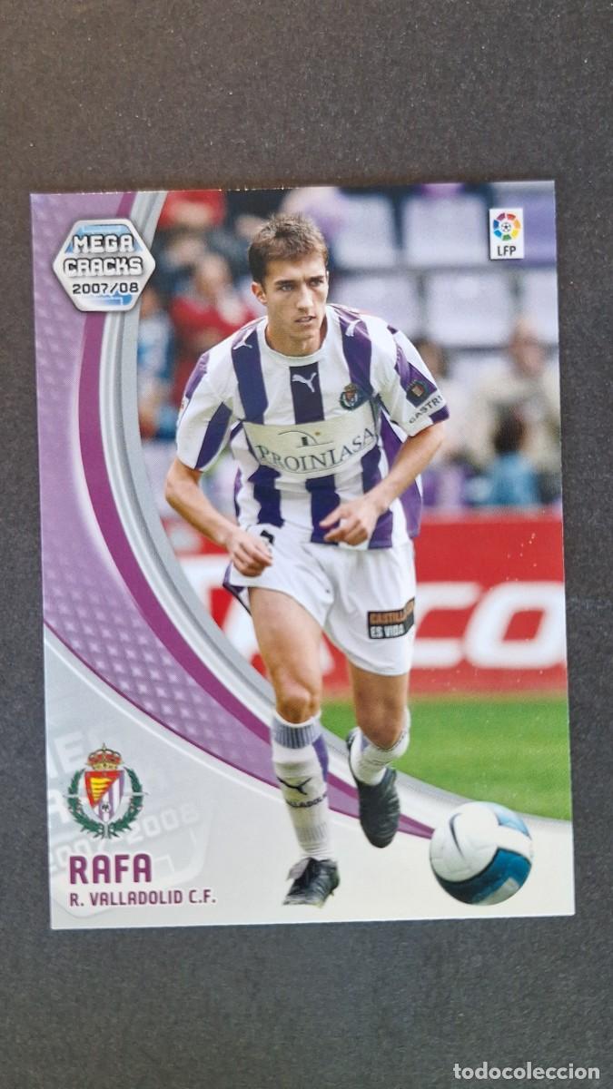 Cromos de F&uacute;tbol: L3 RAFA REAL VALLADOLID NUEVA FICHA 319 BIS PANINI MEGACRACKS 2007 2008 07 08