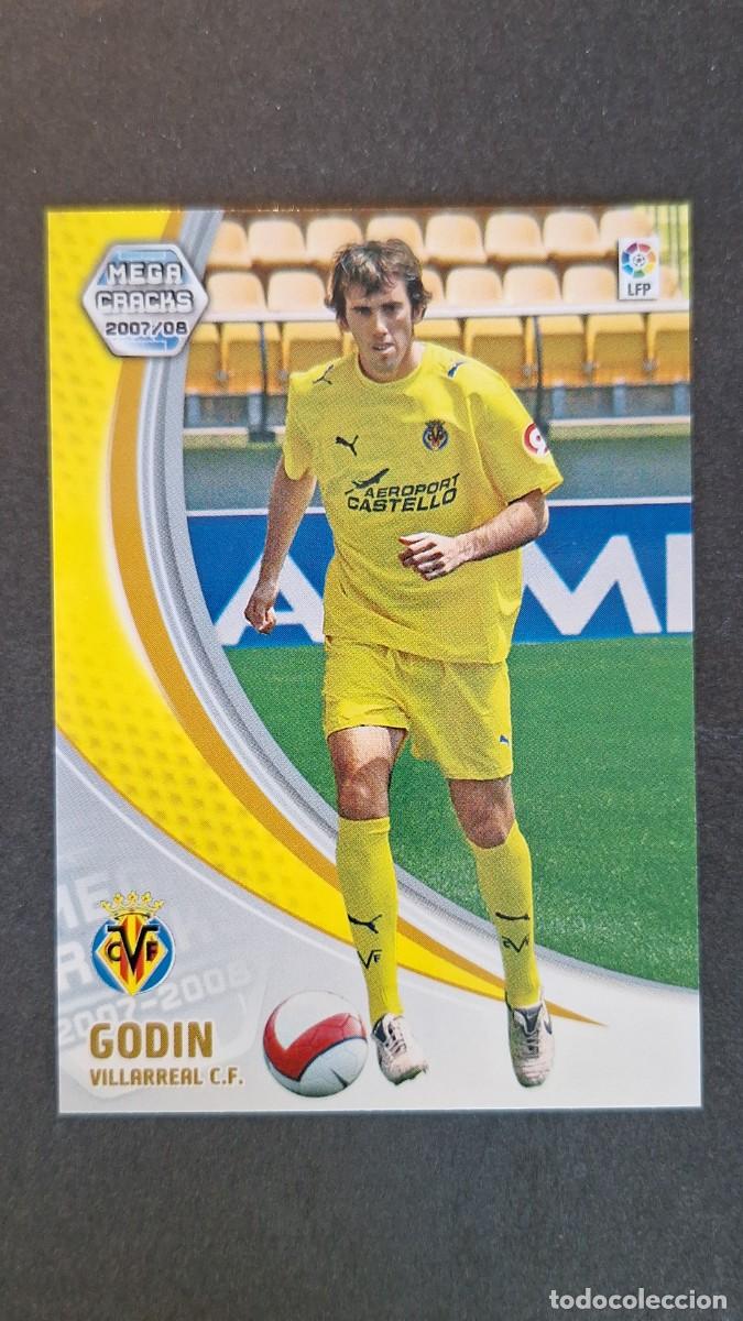 Cromos de F&uacute;tbol: L3 GODIN VILLARREAL C. F. NUEVA FICHA 332 BIS PANINI MEGACRACKS 2007 2008 07 08