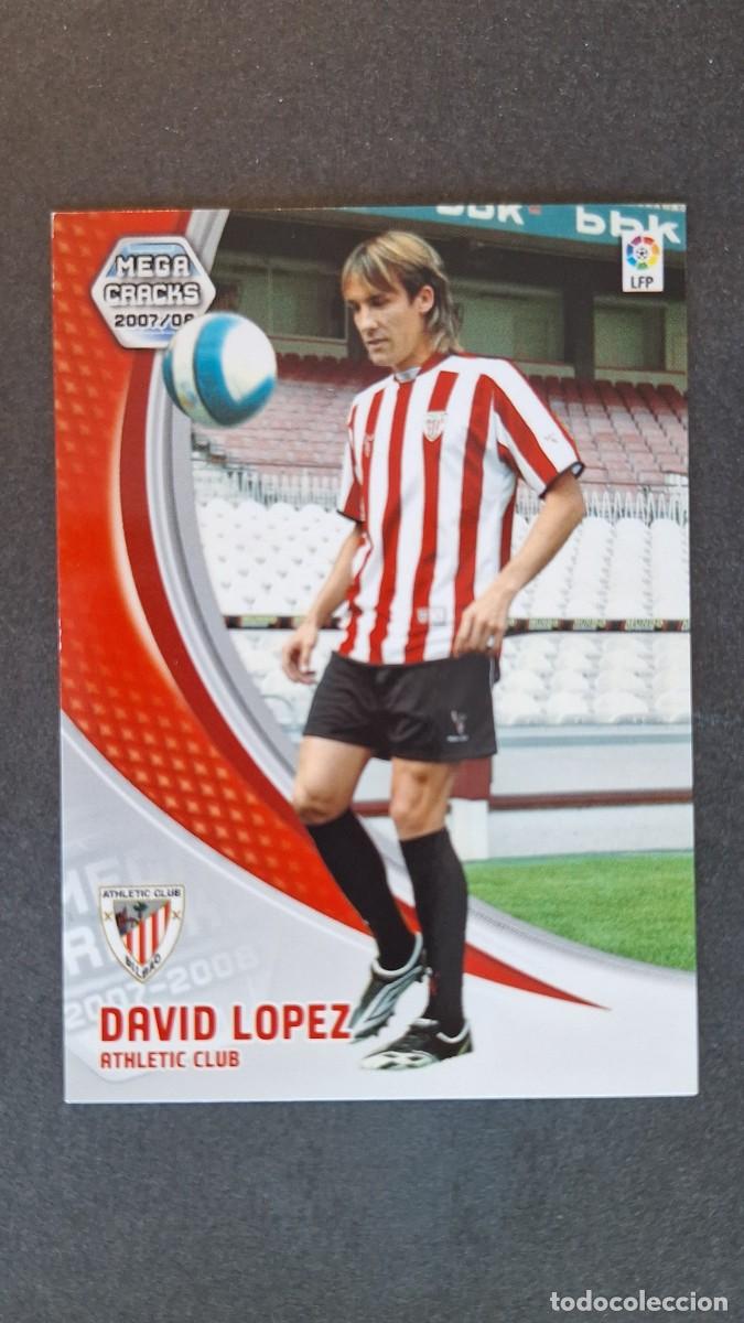 Cromos de F&uacute;tbol: L3 DAVID LOPEZ ATHLETIC CLUB DE BILBAO NUEVO FICHAJE 442 PANINI MEGACRACKS 2007 2008 07 08