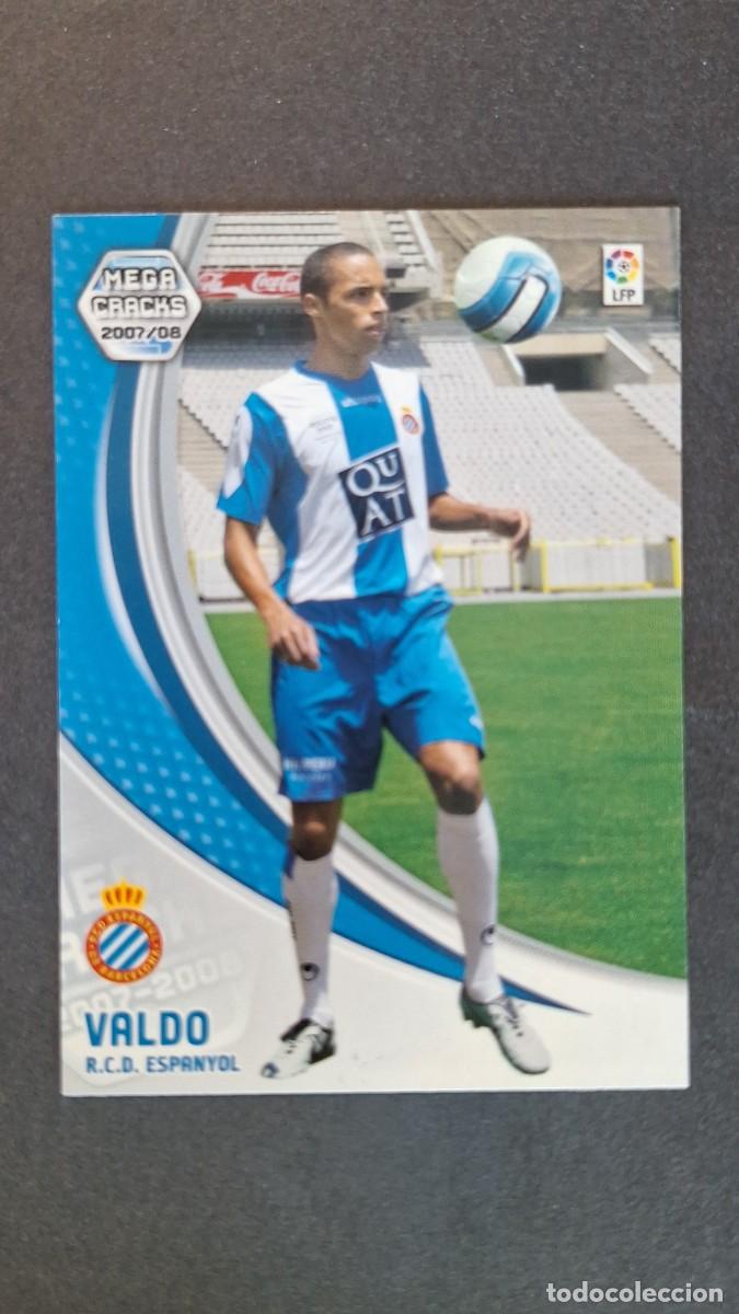Cromos de F&uacute;tbol: L3 VALDO R. C. D. ESPA&Ntilde;OL NUEVO FICHAJE 443 PANINI MEGACRACKS 2007 2008 07 08
