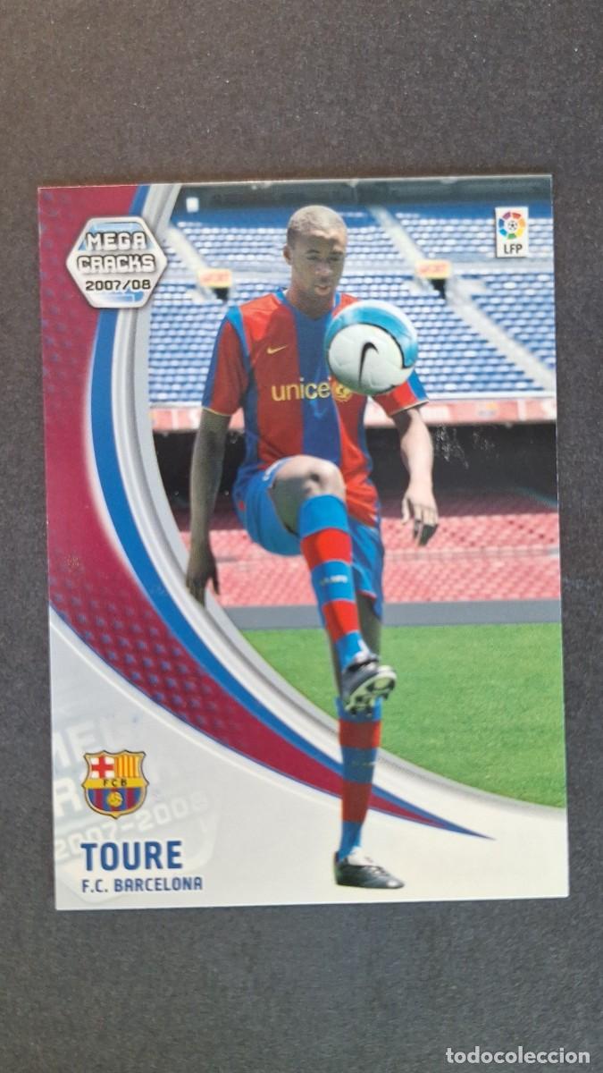 Cromos de F&uacute;tbol: L3 TOURE F. C. BARCELONA NUEVO FICHAJE 444 PANINI MEGACRACKS 2007 2008 07 08
