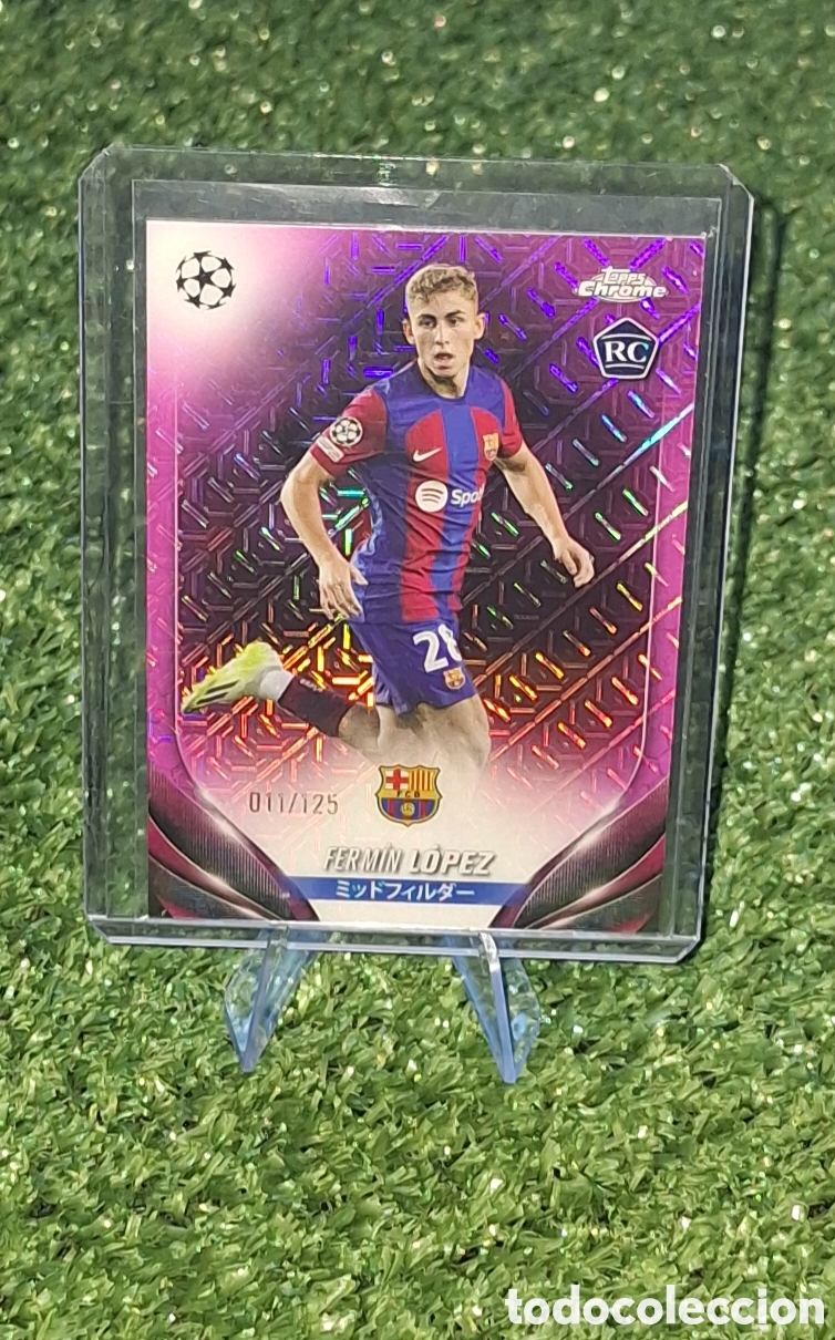 Cromos de F&uacute;tbol: Ferm&iacute;n L&oacute;pez RC /125 Topps Chrome Japan Edition