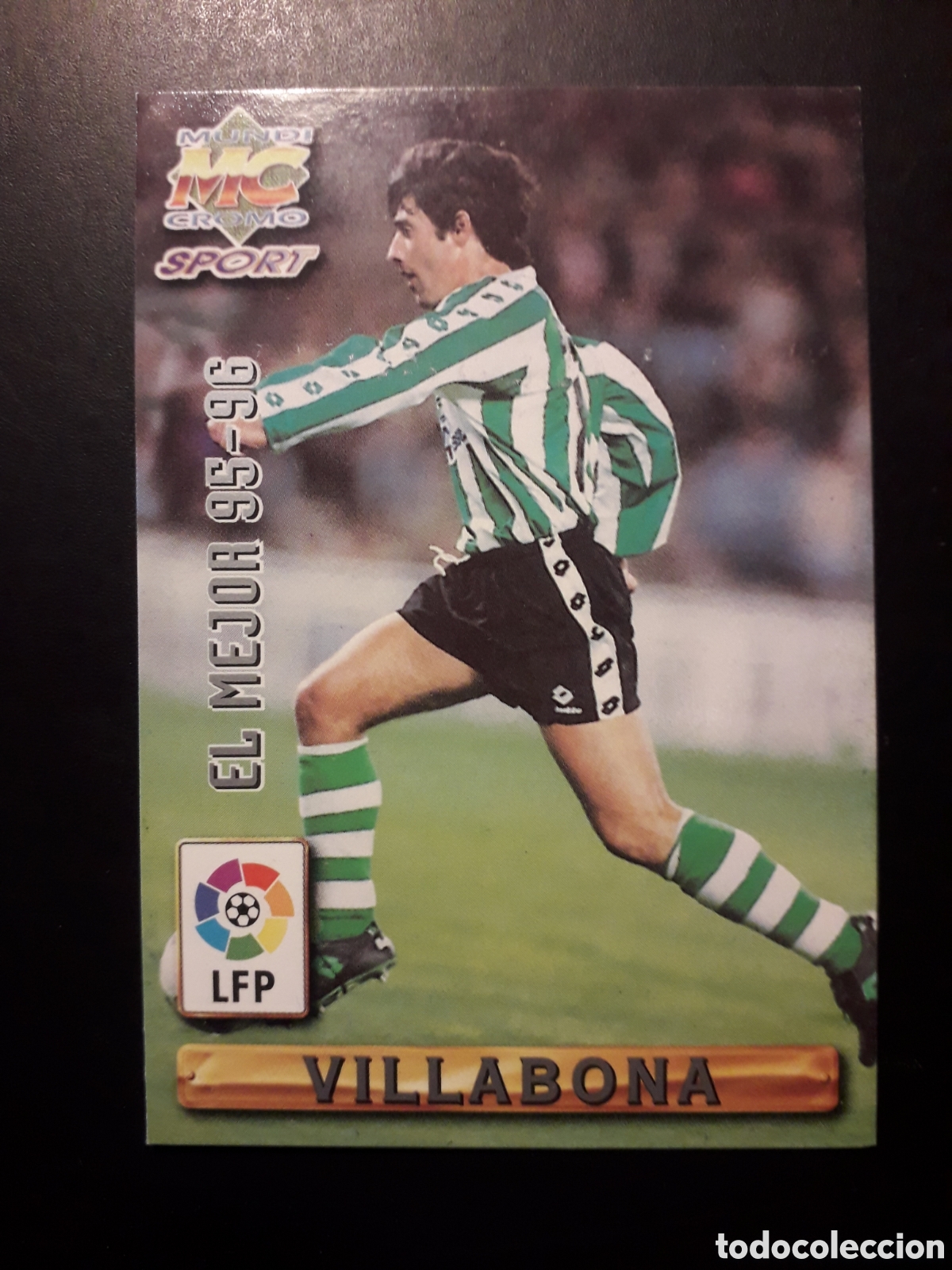 Cromos de F&uacute;tbol: VILLABONA RACING DE SANTANDER N&deg; 416 EL MEJOR FICHAS LIGA F&Uacute;TBOL 96 97 1996 1997 MUNDICROMO MC