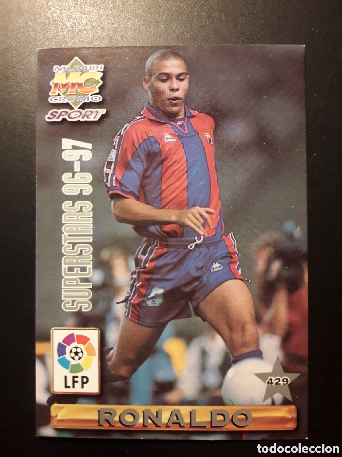 Cromos de F&uacute;tbol: RONALDO GIOVANNI FC BARCELONA SUPERESTARS N&deg; 429 LIGA 1996 1997 96 97 MUNDICROMO PEDIDO M&Iacute;NIMO 3&euro;