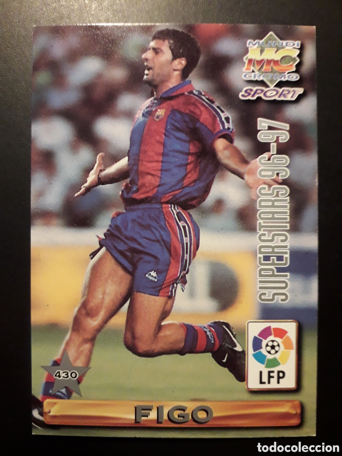 Cromos de F&uacute;tbol: FIGO VITOR BAIA FC BARCELONA SUPERESTARS N&deg; 430 LIGA 1996 1997 96 97 MUNDICROMO PEDIDO M&Iacute;NIMO 3&euro;