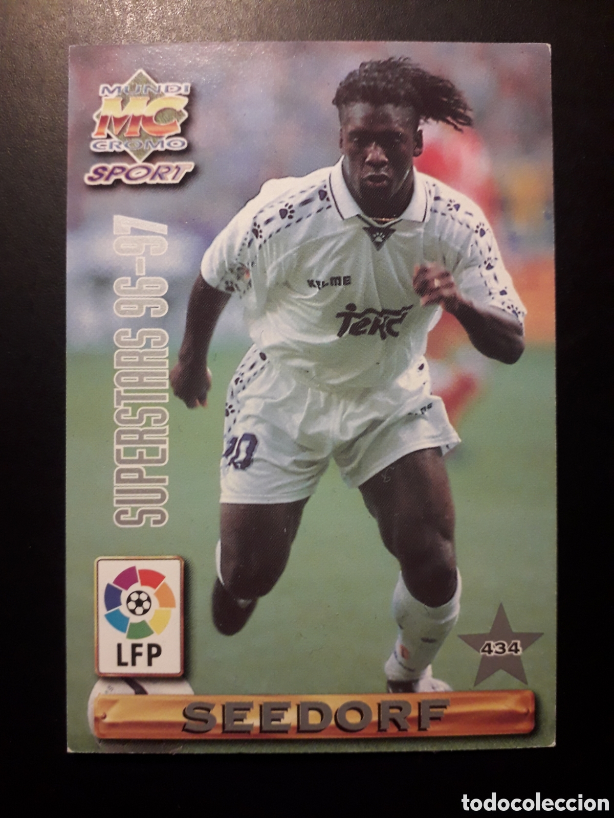 Cromos de F&uacute;tbol: SEEDORF R CARLOS REAL MADRID SUPERESTARS N&deg; 434 LIGA 1996 1997 96 97 MUNDICROMO PEDIDO M&Iacute;NIMO 3&euro;