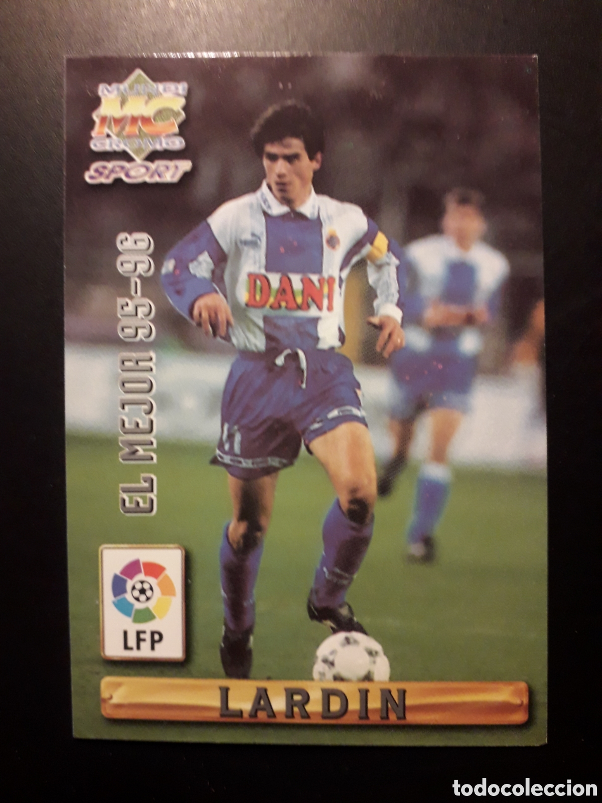 Cromos de F&uacute;tbol: LARD&Iacute;N RCD ESPA&Ntilde;OL N&deg; 403 EL MEJOR FICHAS LIGA F&Uacute;TBOL 96 97 1996 1997 MUNDICROMO MC PEDIDO M&Iacute;NIMO 3&euro;