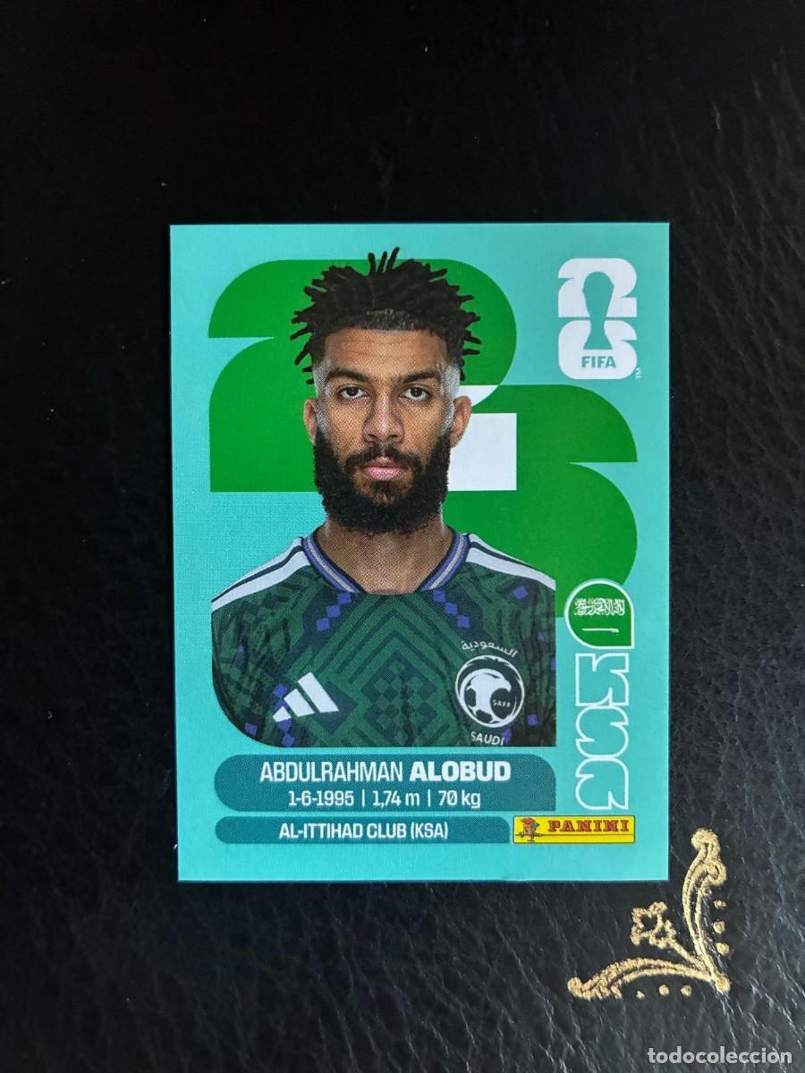 Cromos de F&uacute;tbol: KSA 17 ABDULRAHMAN ALOSUD KSA17 ARABIA SAUDI FIFA WORLD CUP MUNDIAL 2026 26 PANINI
