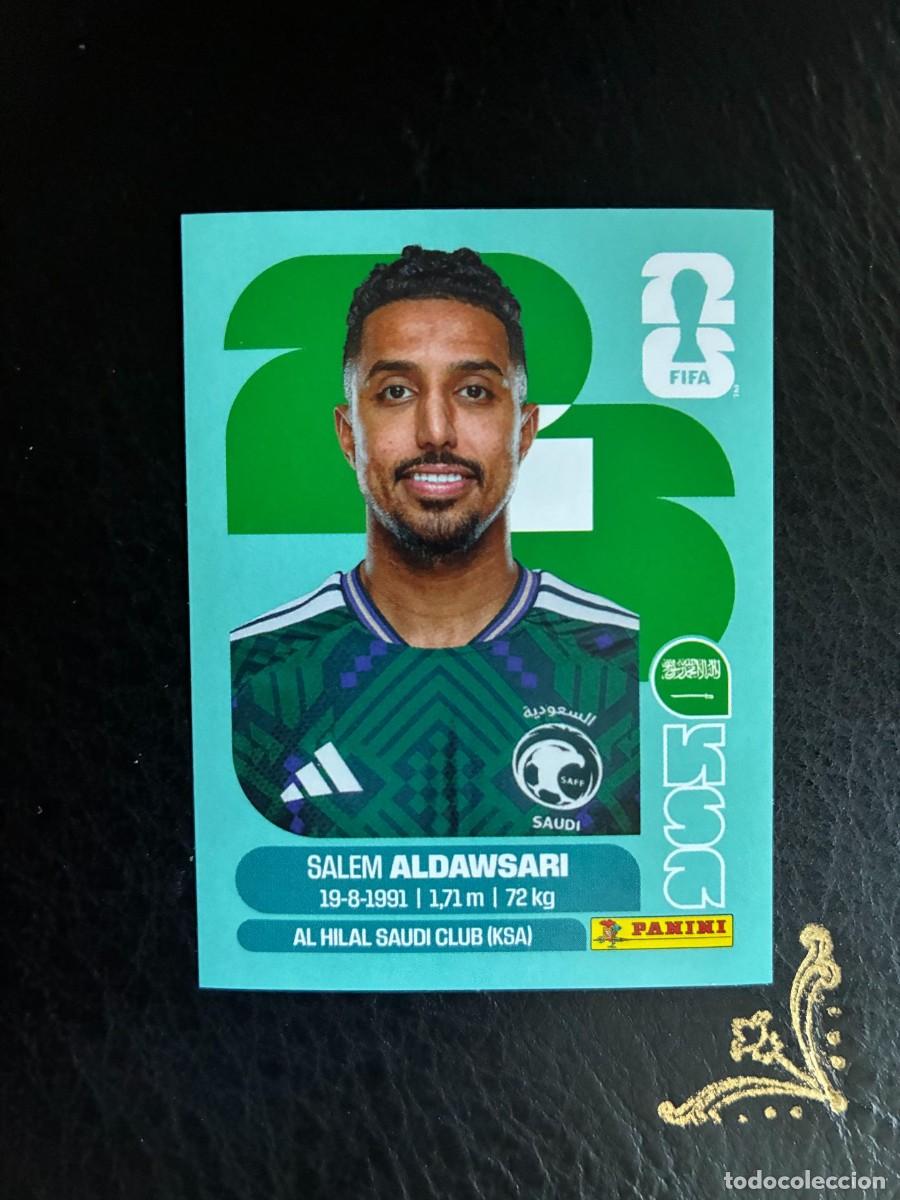 Figurine di Calcio: KSA 16 SALEM ALDAWSARI KSA16 ARABIA SAUDI FIFA WORLD CUP MUNDIAL 2026 26 PANINI
