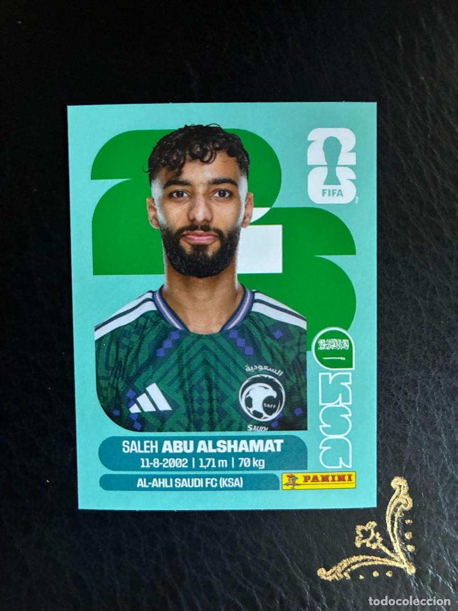 Figurine di Calcio: KSA 14 SALEH ABU ALSHAMAT KSA14 ARABIA SAUDI FIFA WORLD CUP MUNDIAL 2026 26 PANINI