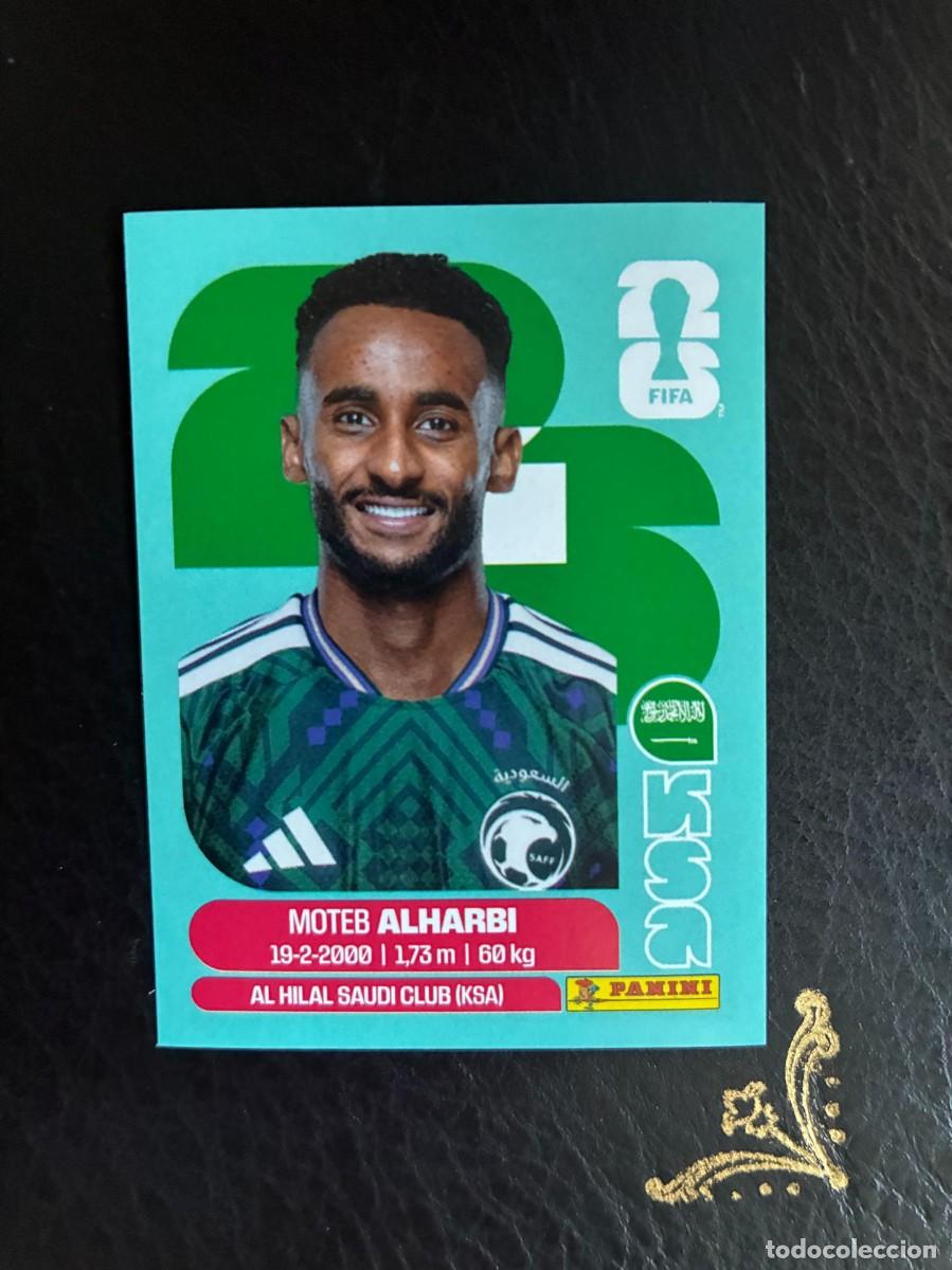 Figurine di Calcio: KSA 7 MOTTER ALHARBI KSA7 ARABIA SAUDI FIFA WORLD CUP MUNDIAL 2026 26 PANINI