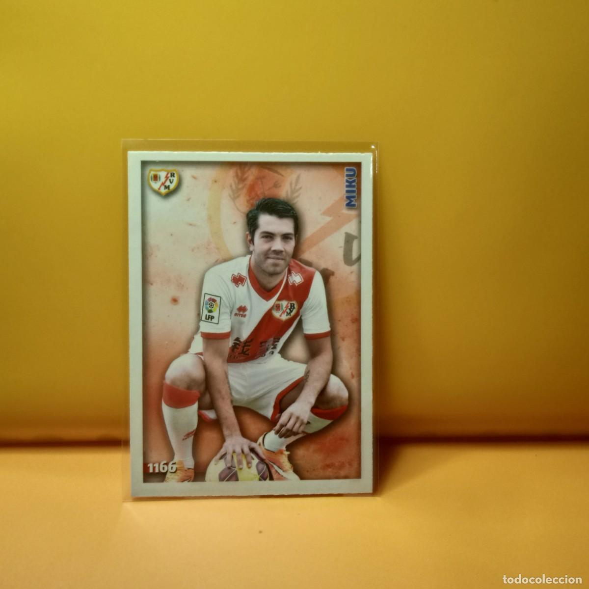 Figurine di Calcio: MUNDICROMO 2014 2015 14 15 RAYO VALLECANO MIKU 1166 UH III